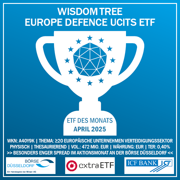 April 2025: WisdomTree Europe Defence UCITS ETF